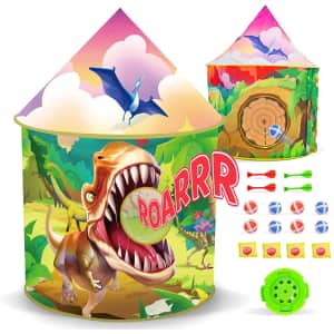 Starpony Firmament Dinosaur Kids' Tent for $15 Starpony Firmament Dinosaur Kids' Tent for $15