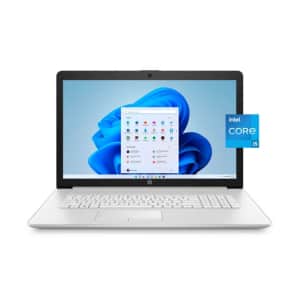 HP 11th-Gen. i5 17.3" Laptop w/ 512GB SSD for $540