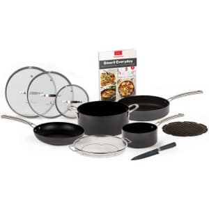 Emeril Forever Pans 10-Piece Hard-Anodized Induction Cookware Set for $215