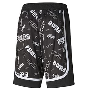 PUMA Men's Fade Shorts, Black, L for $22