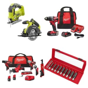 Tools at Home Depot: Up to $180 off