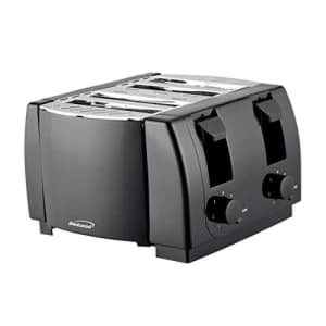 Brentwood TS-285 Toaster Cool Touch ,4-Slice,Black for $29