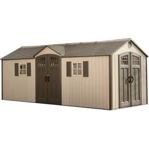 Lifetime 20x8-Foot Dual-Entry Outdoor Storage Shed for $2,501