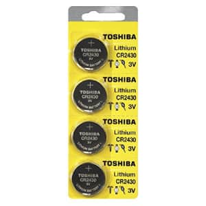 Toshiba CR2430 3 Volt Lithium Coin Battery (120 Batteries) for $98 Toshiba CR2430 3 Volt Lithium Coin Battery (120 Batteries) for $98