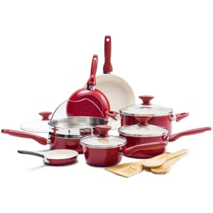 GreenPan Rio Ceramic Nonstick 16-Piece Cookware Set for $135 GreenPan Rio Ceramic Nonstick 16-Piece Cookware Set for $135
