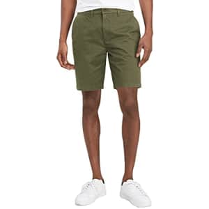 Tommy Hilfiger Men's Chino Shorts, Beetle, 30 for $48 Tommy Hilfiger Men's Chino Shorts, Beetle, 30 for $48