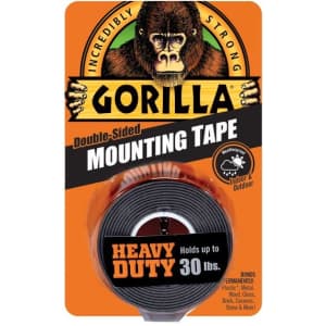 Gorilla Heavy-Duty Double-Sided Mounting Tape for $8