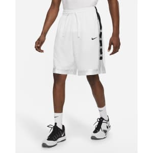 Nike Men's Dri-Fit Elite Stripe Shorts for $23