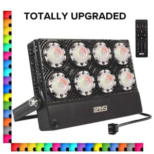 Sansi Upgraded 50W RGB LED Flood Light for $24 Sansi Upgraded 50W RGB LED Flood Light for $24