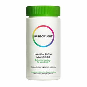 Rainbow Light Prenatal Petite Mini-Tab Multivitamin Plus Superfoods & Probiotics - Organic Daily for $21 Rainbow Light Prenatal Petite Mini-Tab Multivitamin Plus Superfoods & Probiotics - Organic Daily for $21