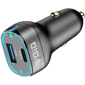 Giq USB Car Charger Adapter for $13