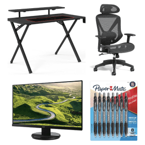 Furniture, Tech, and Supplies at Staples: Up to 40% off