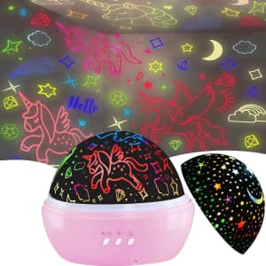 Mingkids LED Night Light Projector for $11 Mingkids LED Night Light Projector for $11