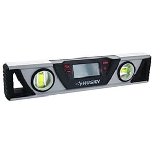 Husky THD9403 10 Inch Multi-Function Digital Dual Vial Level for Level and Plumb w/ Inverting LCD for $58 Husky THD9403 10 Inch Multi-Function Digital Dual Vial Level for Level and Plumb w/ Inverting LCD for $58
