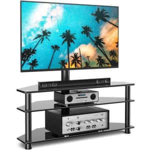 Modstyle 3-Tier Corner TV Stand w/ Mount for $100