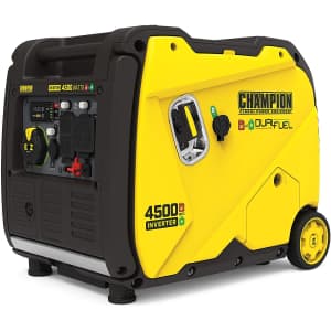 Champion Power Equipment 4500-Watt Dual Fuel RV Ready Portable Inverter Generator for $819