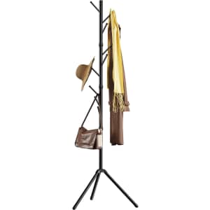 Dusasa Free-Standing Metal Coat Rack for $22 Dusasa Free-Standing Metal Coat Rack for $22
