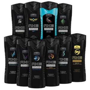 AXE Shower Gel / Body Wash 8.45-oz. 10-Pack for $24 AXE Shower Gel / Body Wash 8.45-oz. 10-Pack for $24