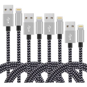 Idison Lightning Cable 4-Pack for $7
