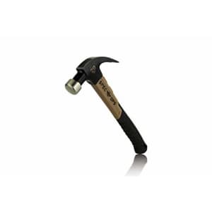 Spec Ops SPEC-M20FG Tools Fiberglass Hammer, 20 oz, Curved Claw, Shock-Absorbing Grip, 3% Donated for $15