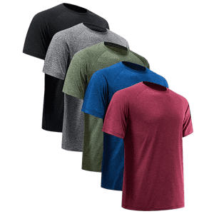 Nextex Men's Dry-Fit Performance T-Shirt 5-Pack for $29 Nextex Men's Dry-Fit Performance T-Shirt 5-Pack for $29