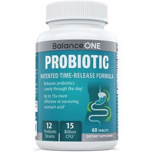 Balance ONE Probiotic 60-Tablet Bottle for $17 Balance ONE Probiotic 60-Tablet Bottle for $17