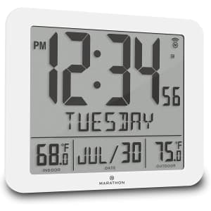 Marathon Slim Atomic Clock for $40 Marathon Slim Atomic Clock for $40