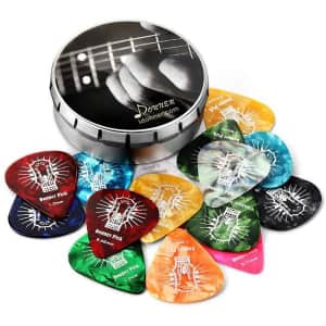 Donner 16-Count Celluloid Guitar Picks w/ Case for $6 Donner 16-Count Celluloid Guitar Picks w/ Case for $6