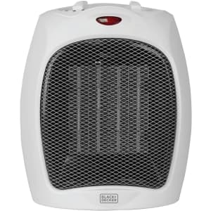 Black + Decker 1,500W Ceramic Desktop Heater for $39 Black + Decker 1,500W Ceramic Desktop Heater for $39