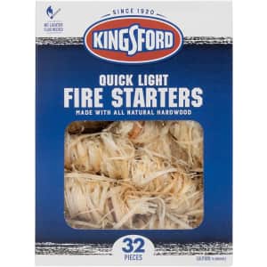 Kingsford 32-Count Fire Starters for $13 Kingsford 32-Count Fire Starters for $13