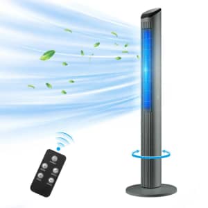 Naipo 48" Tower Oscillating Fan for $48 Naipo 48" Tower Oscillating Fan for $48