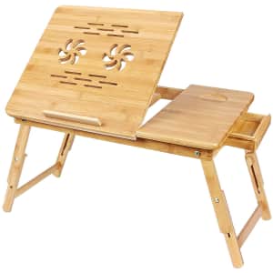 Songmics Bamboo Laptop Desk for $37