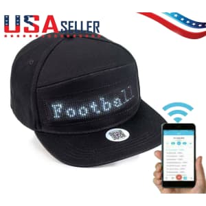 Programmable Bluetooth Sign Hat for $14 Programmable Bluetooth Sign Hat for $14
