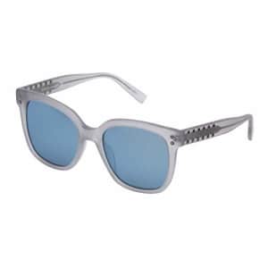 Rebecca Minkoff Women's Cyndi 1/S Square Sunglasses, Matte Grey, 54mm, 20mm for $34