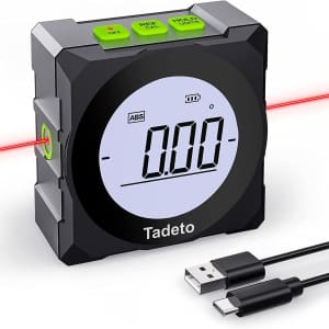 Tadeto Digital Laser Level for $35