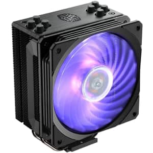 Cooler Master Hyper 212 Black Edition RGB CPU Air Cooler for $47