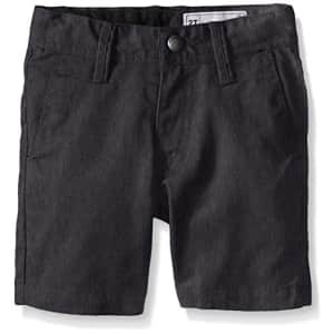 Volcom Boys' Frickin Cotton Twill Chino Short, Charcoal Heather, 22 for $30 Volcom Boys' Frickin Cotton Twill Chino Short, Charcoal Heather, 22 for $30