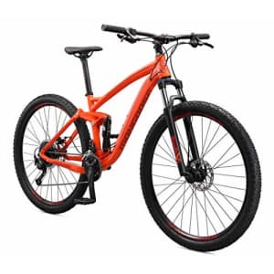 Mongoose Salvo Adult Trail Mountain Bike, 29-inch Wheels, 9-Speed Drivetrain, Lightweight Aluminum for $1,068
