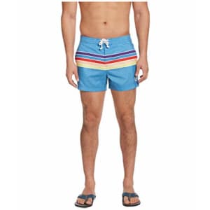 Original Penguin Men's Printed Fixed Waist Box Swim Short, Deep Water, 38 for $43 Original Penguin Men's Printed Fixed Waist Box Swim Short, Deep Water, 38 for $43