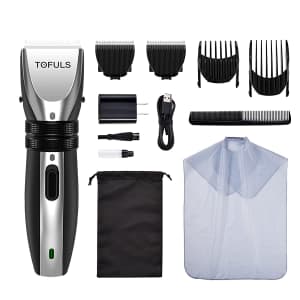 Tofuls Cordless Hair Clippers Kit for $38 Tofuls Cordless Hair Clippers Kit for $38