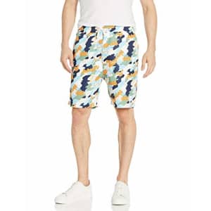 LRG Lifted Research Group Men's Gym Shorts, Camo, S for $43