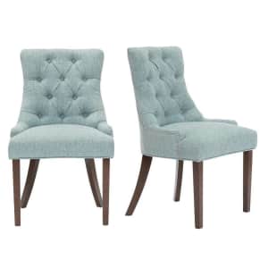 StyleWell Bakerford Upholstered Dining Chair 2-Pack for $134 StyleWell Bakerford Upholstered Dining Chair 2-Pack for $134