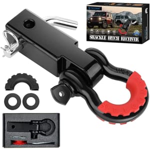Ticonn Shackle Hitch Receiver for 2" Receivers for $40