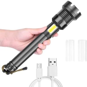 Rechargeable XHP90 LED Flashlight for $32 Rechargeable XHP90 LED Flashlight for $32