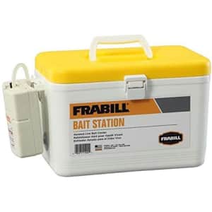 Frabill Live Bait Box with Aerator for $55