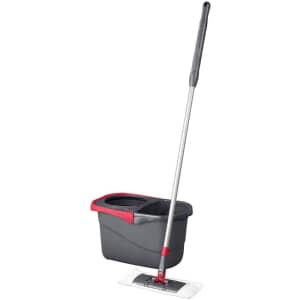 Rubbermaid Microfiber Flat Spin Mopping Floor Care System for $38