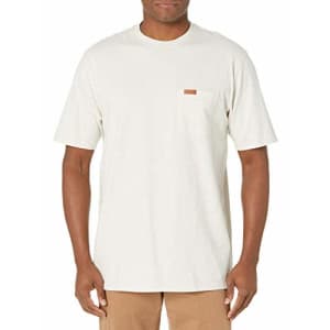 Pendleton Men's Short Sleeve Deschutes Pocket T-Shirt, Light Tan Heather, MD for $32