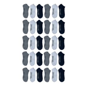 Spalding Men's No-Show Socks 30-Pair Pack for $10 Spalding Men's No-Show Socks 30-Pair Pack for $10