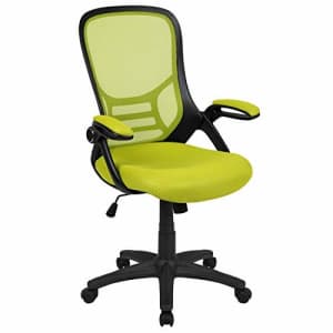 Flash Furniture HL-0016-1-BK-GN-GG High Back Green Mesh Ergonomic Swivel Office Chair with Black for $160 Flash Furniture HL-0016-1-BK-GN-GG High Back Green Mesh Ergonomic Swivel Office Chair with Black for $160
