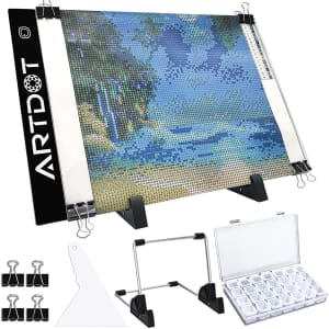 ArtDot A4 LED Light Board Kit for $18